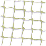 28 mm mesh polyethylene net - stone colour - 5x5 m